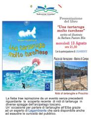 A Campo la presentazione di "Una tartaruga molto turchese" di Barbara Pastore Blin