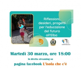 Indagine e riflessioni sulla comunità educante dell&#039;Elba - webinar