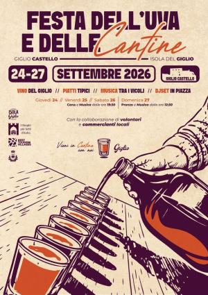 All'isola del Giglio la Festa dell’Uva e delle Cantine dal 24 al 27 settembre