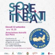 Spostato in biblioteca alle 18,30 l'incontro con gli Astrofili di San Piero