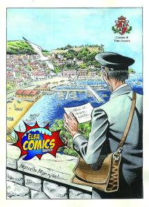 Elba Comics Plus Players 2026 - “Qui il mare parla” la locandina ufficiale di Marcello Mangiantini
