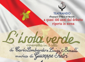 "L'Isola Verde" di Giuseppe Pietri in scena al Teatro Metropolitan di Piombino