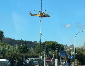 Cade da una scala, 65enne trasferito a Grosseto con Pegaso