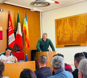 I delegati della FIT CISL di ESA a Pisa all’attivo di Reti Ambiente