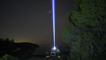 Un raggio di luce dedicato alle bellezze dell'Elba, nella notte di Natale