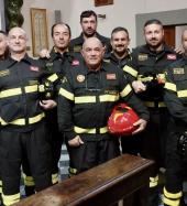 Va in pensione il Capo-Distaccamento dei VVFF Mario Trotta, il suo discorso di  commiato