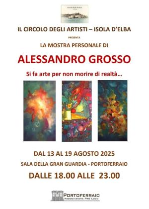 Alla Gran Guardia la mostra di pittura di Alessandro Grosso