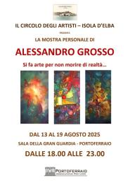 Alla Gran Guardia la mostra di pittura di Alessandro Grosso