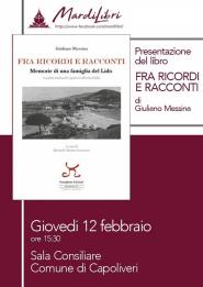 “Fra ricordi e racconti” - A Capoliveri la presentazione del libro di Giuliano Messina