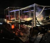 Devastata dalle fiamme l'abitazione di Acquarilli, VVFF impegnati per completare la bonifica