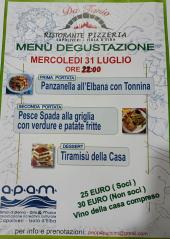 Una serata dedicata al buon cibo, alla poesia e alla musica con l'Associazione culturale APAM