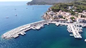 Lavori di riqualificazione di piazza Teseo Tesei a Campo, senso unico alternato in zona porto