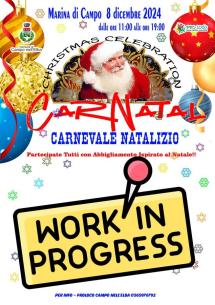 L'8 dicembre a Marina di Campo la terza edizione del Carnatal