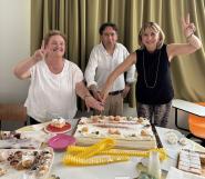 I saluti speciali dell'ITCG Cerboni a tre dipendenti che  vanno in pensione