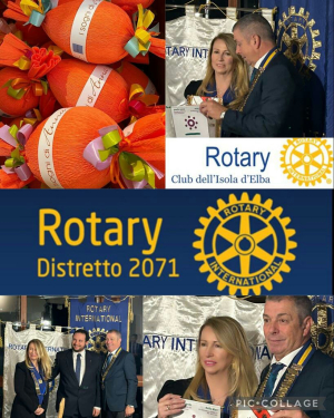 Il Rotary Club elbano accoglie la visita del governatore di Distretto Nello Mari