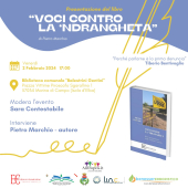 "Voci contro la 'Ndrangheta", in biblioteca a Campo la presentazione del libro di Pietro Marchio