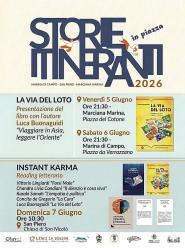 Storie Itineranti torna in piazza: un weekend di libri, voci e reading tra Marciana Marina, Marina di Campo e San Piero