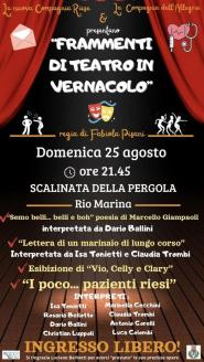 A Rio Marina "Frammenti di teatro in vernacolo"