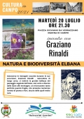Biodiversità dell'Elba, se ne parlerà con Graziano Rinaldi il 20 luglio a Marina di Campo
