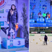 Ylenia e la sua Kali conquistano il 3° posto nella gara Nazionale di Mantrailing Sportivo