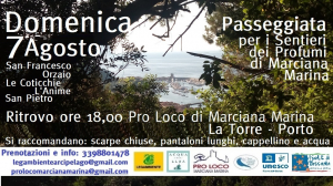 Marciana Marina: il 7 agosto passeggiata alle Coticchie, per scoprire sentieri, panorami e chiesine