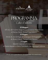 Stasera il primo appuntamento con "Calici d'Autore"