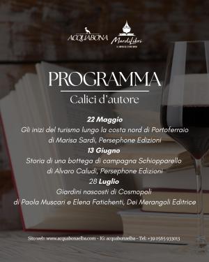 MardiLibri e Acquabona insieme per "Calici d'Autore"