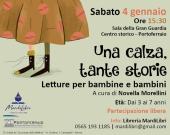 "Una calza, tante storie", letture per bambini con Novella Morellini