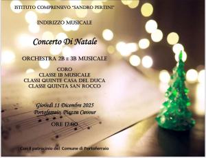 Concerto di Natale in Piazza Cavour con la musica degli studenti del Pertini