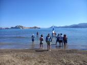 Visita in Capitaneria di porto e "giochi senza frontiere" nel progetto educativo sulla vela per la scuola media