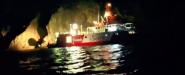 Nave oceanografica si incaglia all'Enfola