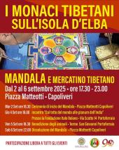 I Monaci Tibetani del Washul Mentsen dal sud dell’India sbarcano all’Elba