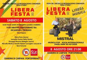 Dall’Elba alla Palestina: a Carpani la prima serata di Libera Festa
