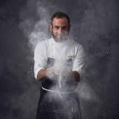 Lo chef Lapo Magni al Ristorante Bologna