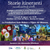 A  "Storie Itineranti" Alessandra Ribaldone racconta dell'Open Air Museum e della Fondazione Italo Bolano