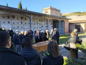 Le esequie di Luciana Gelli