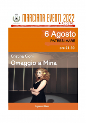 A Patresi l'omaggio a Mina di Cristina Cioni