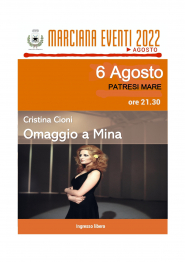 A Patresi l'omaggio a Mina di Cristina Cioni