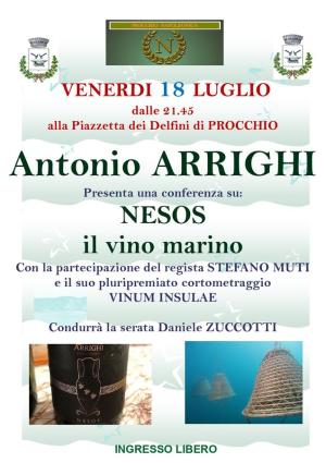 Venerdì a Procchio conferenza sulla vitivinicoltura elbana con Antonio Arrighi