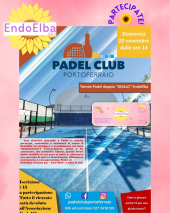 Torneo di padel per sostenere l’Associazione EndoElba