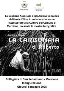 A Marciana la mostra fotografica "La Carbonaia di Roberto"