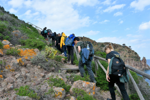 Escursione a Capraia, gli studenti del Cerboni partecipano al Progetto di educazione ambientale con il Parco