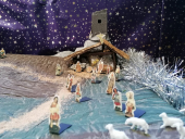 A Campo l'originale Presepe di Sergio Santinelli