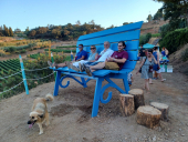 Arrighi e Porto Azzurro inaugurano la "Big Bench" n° 224