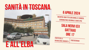 Il 6 aprile un incontro - dibattito sulle problematicità della sanità elbana