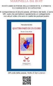 In libreria in nuovo libro di poesie di Marinella Da Roit