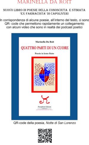 In libreria in nuovo libro di poesie di Marinella Da Roit