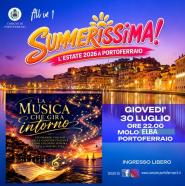 Il 30 luglio a Portoferraio “La musica che gira intorno”