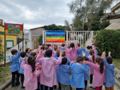 Bambini ed insegnanti della Scuola dell'Infanzia "San Giuseppe Nuovo" dicono NO alla guerra
