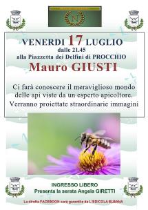 A Procchio incontro con Mauro Giusti per parlare del meraviglioso mondo delle api